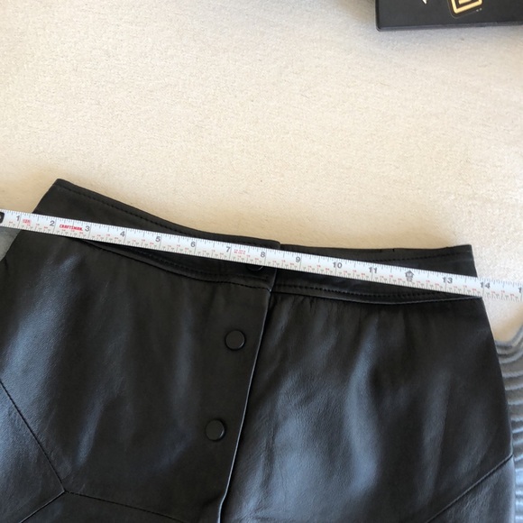 NWOT Whistle Leather Skirt - Picture 9 of 9